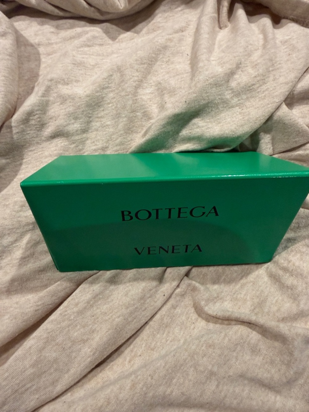 Bottega Veneta Bright Green Logo Box